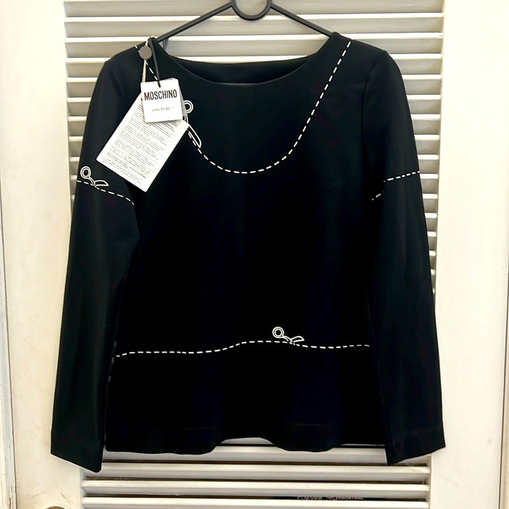 Moschino Couture Scissors Blouse